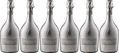6x Millesimato Prosecco Spumante Brut - Silver 2021 - Weingut San Simone di Brisotto, Veneto - Weißwein von Weingut San Simone di Brisotto