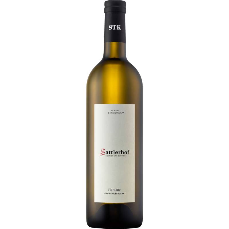 Gamlitz Sauvignon Blanc, Südsteiermark DAC, Steiermark, 2022, Weißwein von Weingut Sattlerhof, Sernau 2, 8462 Gamlitz, Österreich