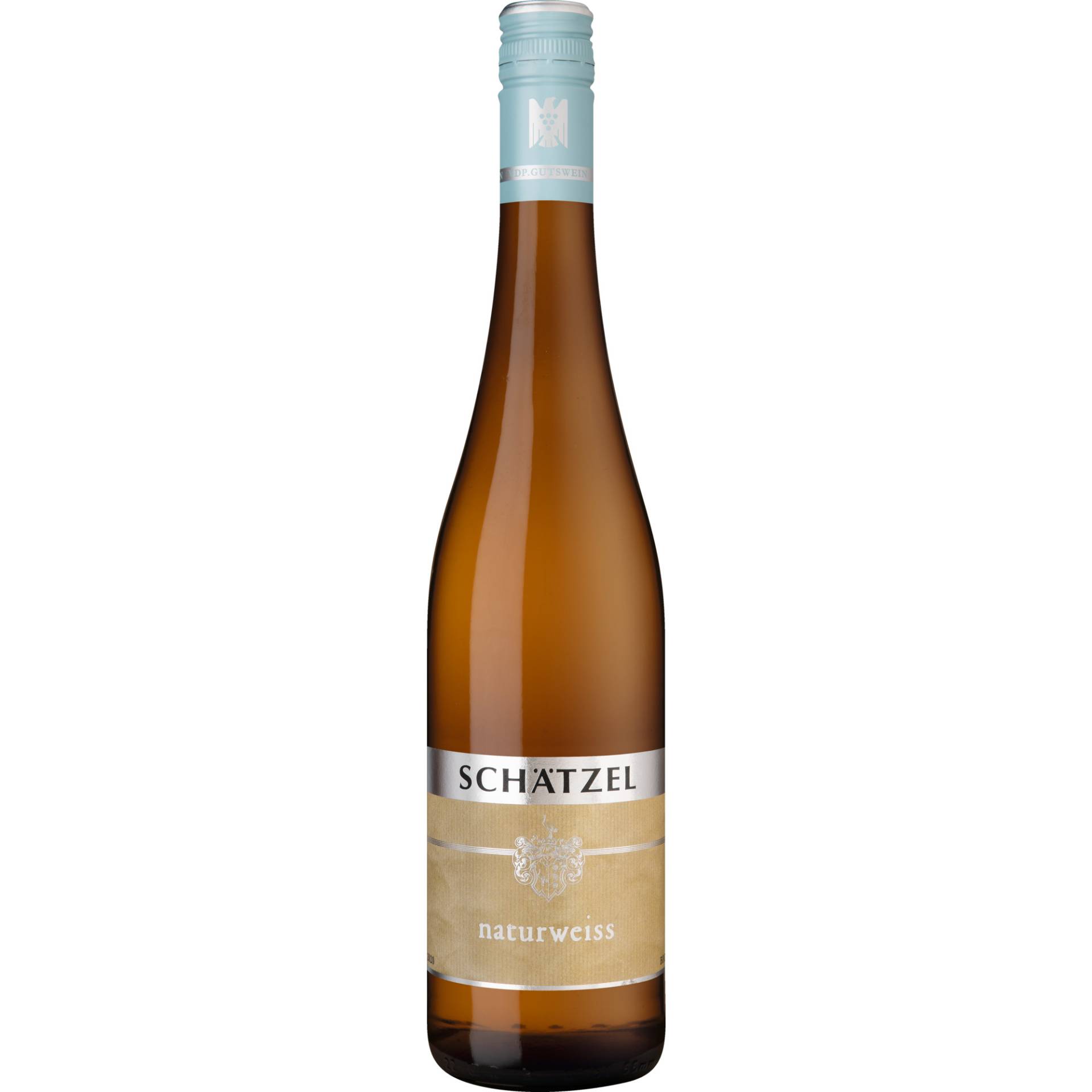Schätzel Naturweiss, Trocken, Landwein Rhein, Deutscher Landwein Rhein, 2020, Weißwein von Weingut Schätzel, D - 55283 Nierstein