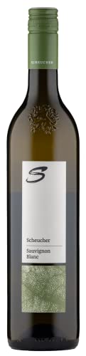 Sauvignon Blanc tr. 2021 von Weingut Scheucher (1x0,75l), trockener Weisswein aus der Südsteiermark von Weingut Scheucher