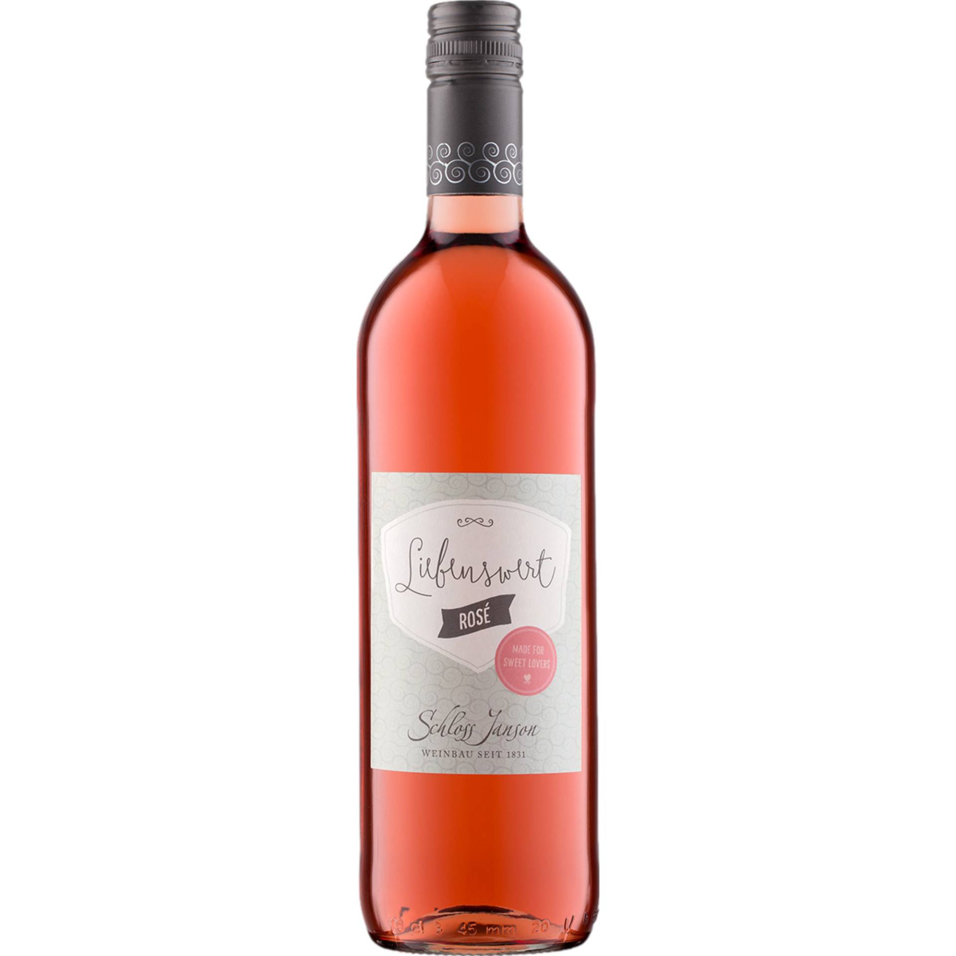 Schloss Janson Liebenswert Rosé Bio, Süß, Pfalz, Pfalz, 2023, Roséwein Schloss Janson Liebenswert Rosé Bio, Süß, Pfalz, Pfalz, 2023, Roséwein von Weingut Schloss Janson, Schlossweg 8, 67278 Bockenheim