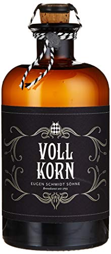 Eugen Schmidt Söhne VollKorn 40Prozent vol - Bodensee Brennkunst seit 1755 Premium Korn (1 x 0.5 l) von Schmidt am Bodensee