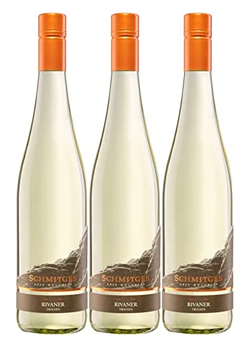 Schmitges Rivaner trocken, Weingut Andreas Schmitges, Erden Mosel, Jahrgang 2022 (3 x 0,75 l) von Weingut Schmitges, Mosel