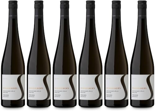 6x Hochheimer Hölle Riesling 2022 - Weingut Schreiber, Rheingau - Weißwein von Weingut Schreiber