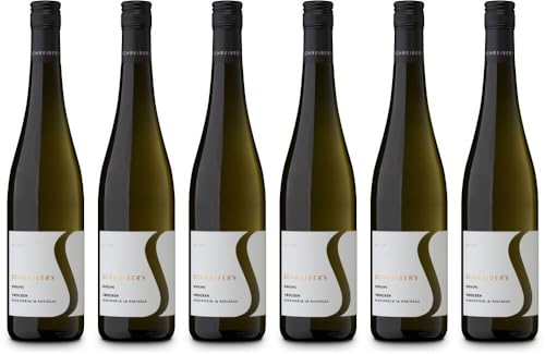6x Hochheimer Riesling 2023 - Weingut Schreiber, Rheingau - Weißwein von Weingut Schreiber