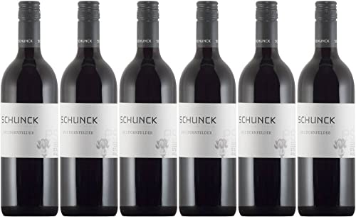6x Dornfelder 2019 - Weingut Schunck, Pfalz - Rotwein von Weingut Schunck