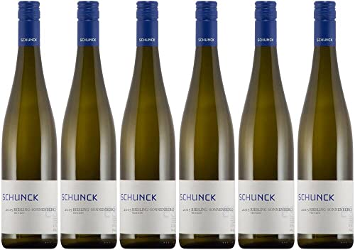 6x Riesling -Sonnenberg- 2017 - Weingut Schunck, Pfalz - Weißwein von Weingut Schunck
