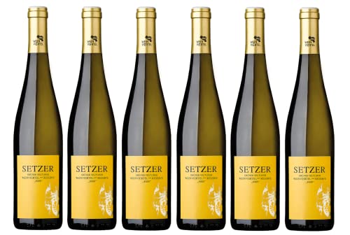 6x 0,75l - Weingut Setzer -"8000" - Grüner Veltliner - Weinviertel DAC Reserve - Österreich - Weißwein trocken von Weingut Setzer