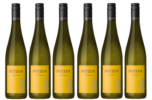 6x 0,75l - Weingut Setzer - Muskateller - Qualitätswein Weinviertel - Österreich - Weißwein trocken von Weingut Setzer