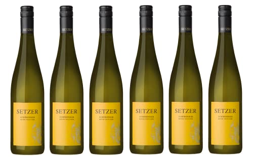 6x 0,75l - Weingut Setzer - Symphoniker - Roter Veltliner - Qualitätswein Weinviertel - Österreich - Weißwein trocken von Weingut Setzer