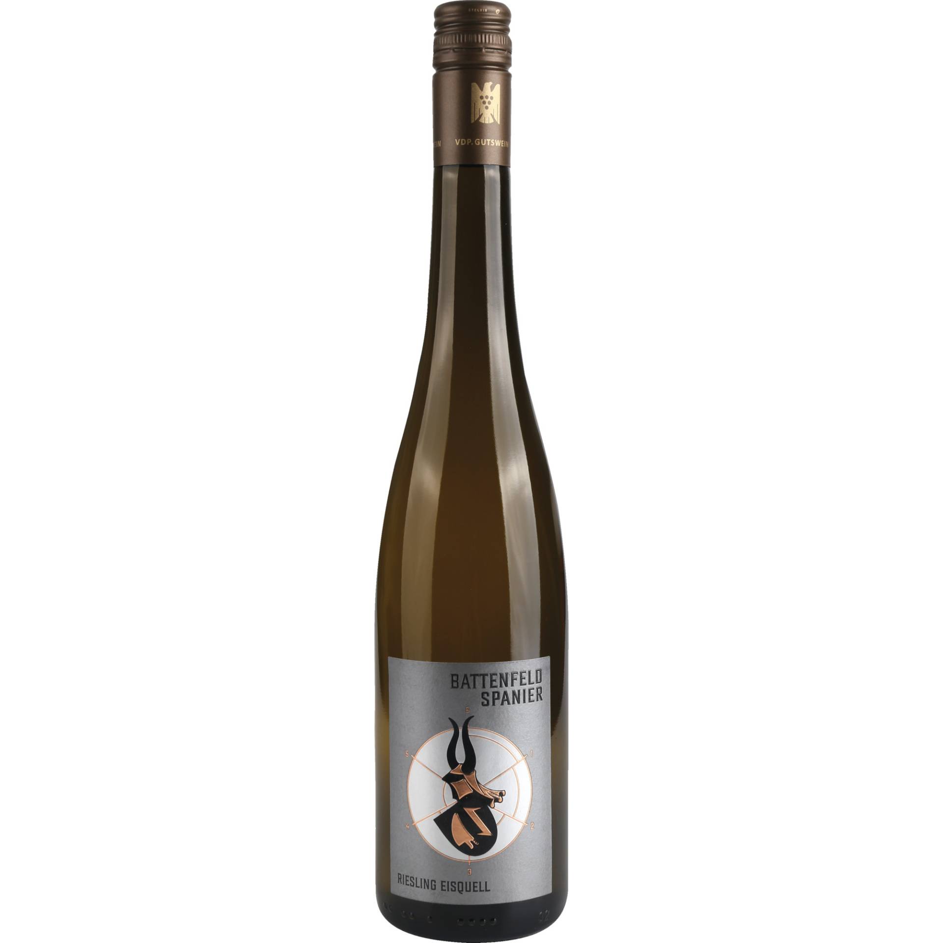 Eisquell Riesling, Trocken, Rheinhessen, Rheinhessen, 2022, Weißwein von Weingut Spanier-Gillot, Oelmühlstrasse 25, D - 55294 Bodenheim