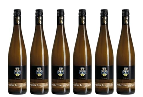 6x 0,75l - 2023er - Weingut Spiess - Im Alten Rod - Weißer Burgunder - Qualitätswein Rheinhessen - Deutschland - Weißwein trocken 6x 0,75l - 2023er - Weingut Spiess - Im Alten Rod - Weißer Burgunder - Qualitätswein Rheinhessen - Deutschland - Weißwein trocken von Weingut Spiess