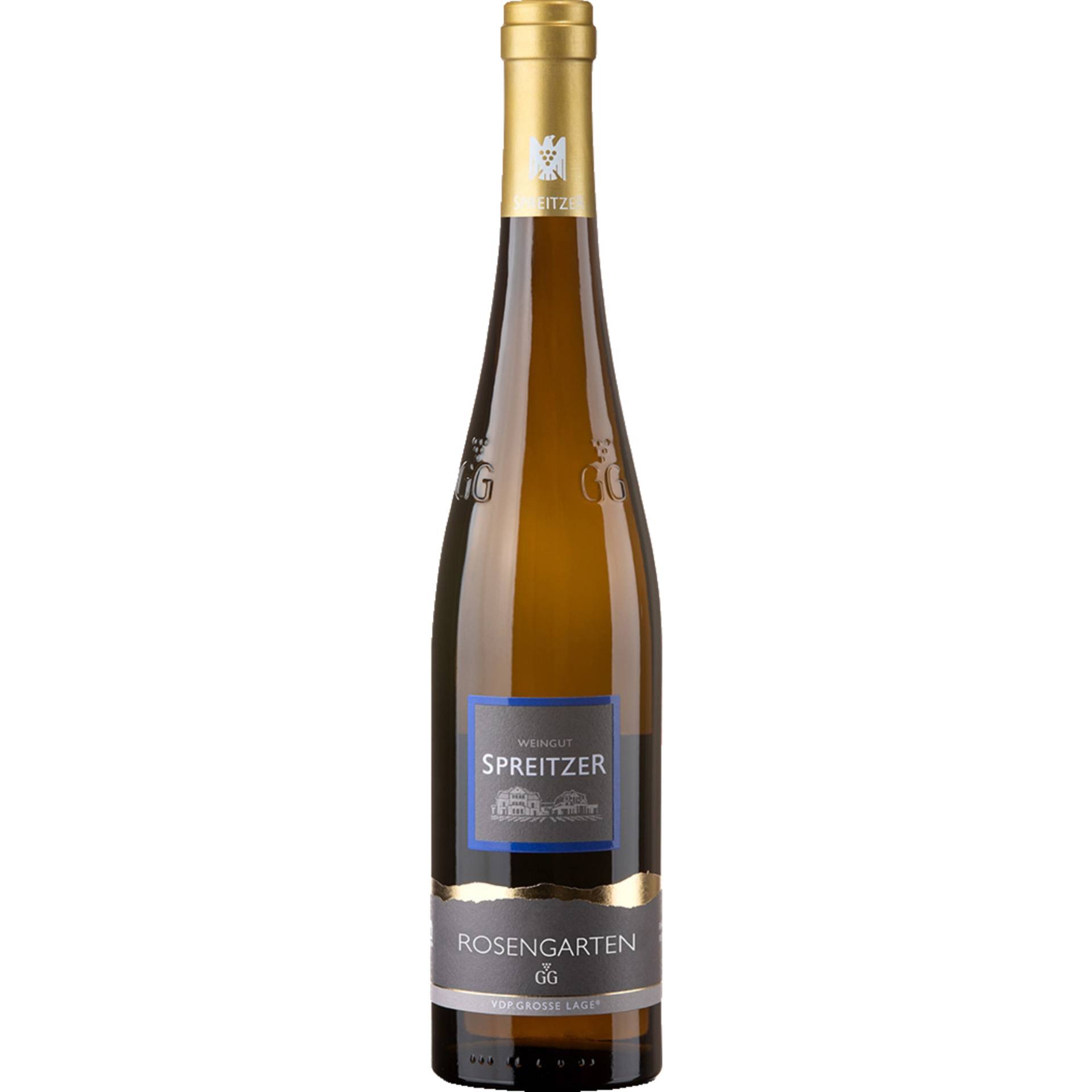 Spreitzer Rosengarten Riesling GG, Trocken, Rheingau, Rheingau, 2021, Weißwein von Weingut Spreitzer,65375,Oestrich-Winkel,Deutschland