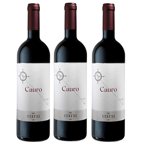 Statti Cauro IGT Calabria Rotwein Cuvee Wein Trocken Italien I Versanel Paket (3 x 0,75l) von Weingut Statti