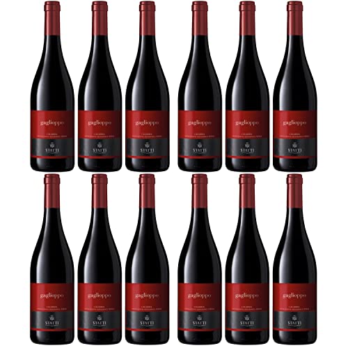 Statti Gaglioppo IGT Calabria Rotwein Wein Trocken Italien I Versanel Paket (12 x 0,75l) von Weingut Statti