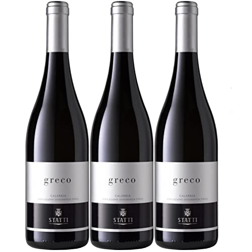 Statti Greco Bianco IGT Calabria Weißwein Wein Trocken Italien Ink. FeinWert E-Book (3 x 0,75l) von Weingut Statti