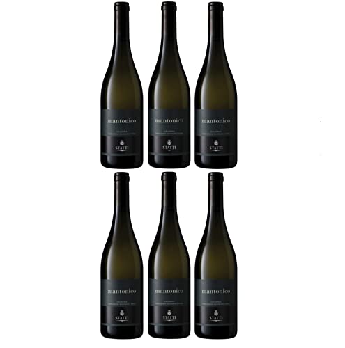 Statti Mantonico Bianco IGT Calabria Weißwein Wein Trocken Italien I Versanel Paket (6 x 0,75l) von Weingut Statti
