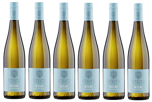 6x 0,75l - 2023er - Weingut Steitz - Vulkanstein - Riesling - Qualitätswein Rheinhessen - Deutschland - Weißwein trocken 6x 0,75l - 2023er - Weingut Steitz - Vulkanstein - Riesling - Qualitätswein Rheinhessen - Deutschland - Weißwein trocken von Weingut Steitz