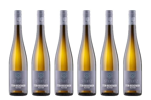 6x 0,75l - Weingut Steitz - Stein-Bockenheim - Silvaner - Qualitätswein Rheinhessen - Deutschland - Weißwein trocken von Weingut Steitz