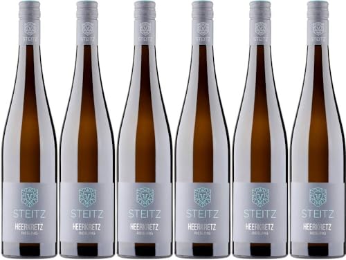 6x Heerkretz Riesling Lagenwein trocken 2020 - Weingut Steitz, Rheinhessen - Weißwein von Weingut Steitz