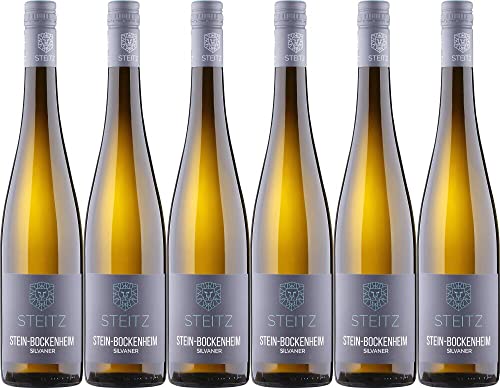 6x Silvaner Stein-Bockenheim trocken 2021 - Weingut Steitz, Rheinhessen - Weißwein 6x Silvaner Stein-Bockenheim trocken 2021 - Weingut Steitz, Rheinhessen - Weißwein von Weingut Steitz