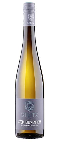 Weingut Steitz Stein-Bockenheim Weißburgunder Weissburgunder NV trocken (3 x 0.75 l) von Weingut Steitz