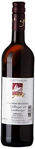 Weingut Storz Trollinger mit Lemberger Halbtrocken (1 x 0.75 l) von Weingut Storz