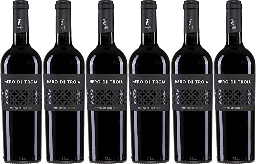 6x Posizione Nero di Troia 2020 - Weingut Terrecarsiche 1939, Puglia - Rotwein von Weingut Terrecarsiche 1939