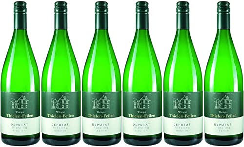 6x Deputat Riesling lieblich 2023 - Weingut Thielen-Feilen, Mosel - Weißwein von Weingut Thielen-Feilen