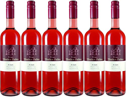 6x Pink Rotling feinherb 2023 - Weingut Thielen-Feilen, Mosel - Rosé von Weingut Thielen-Feilen