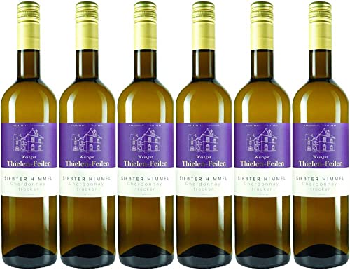 6x Siebter Himmel Chardonnay trocken 2022 - Weingut Thielen-Feilen, Mosel - Weißwein von Weingut Thielen-Feilen