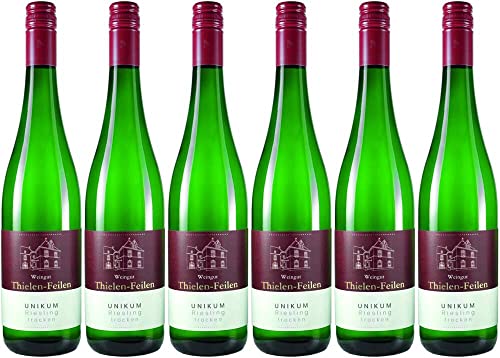 6x Unikum Riesling trocken 2023 - Weingut Thielen-Feilen, Mosel - Weißwein von Weingut Thielen-Feilen