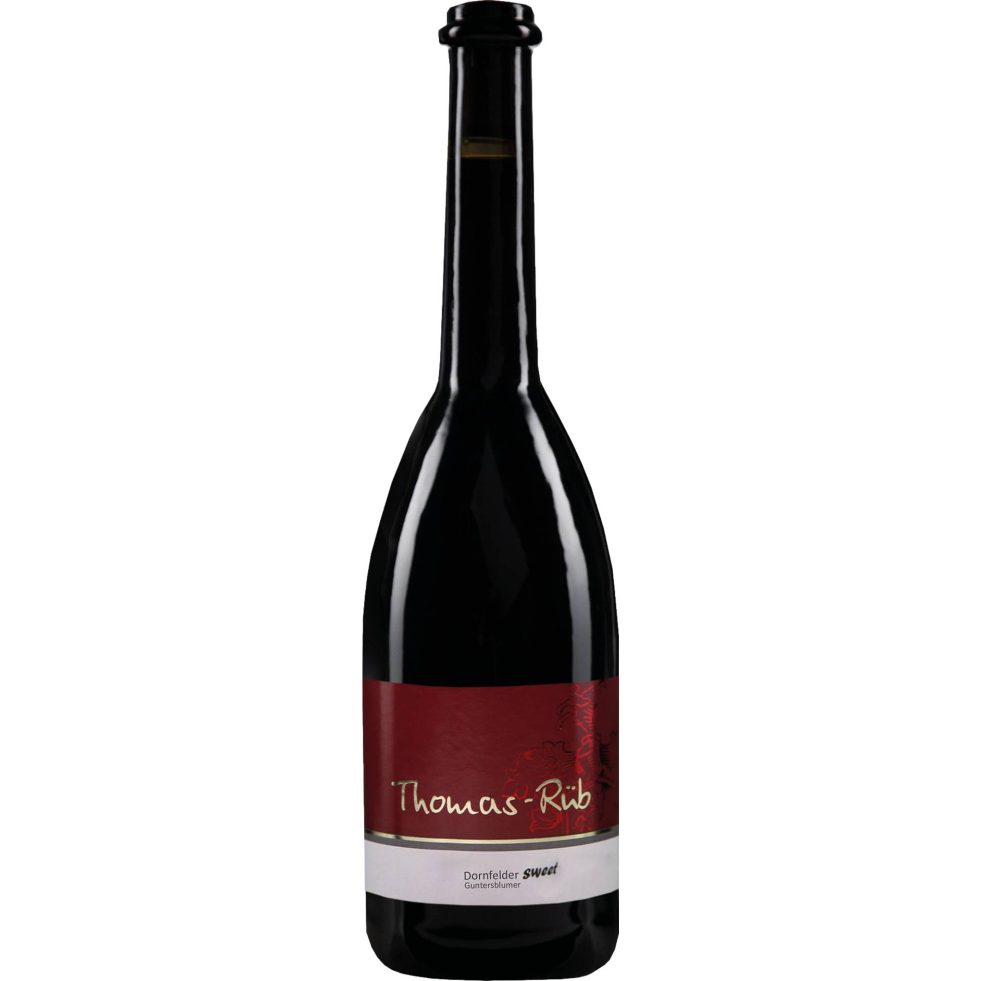 Thomas-Rüb Dornfelder QbA, Süß, Rheinhessen, Rheinhessen, 2023, Rotwein Thomas-Rüb Dornfelder QbA, Süß, Rheinhessen, Rheinhessen, 2023, Rotwein von Weingut Thomas-Rüb, Falterweg 6, 55237 Flonheim DE
