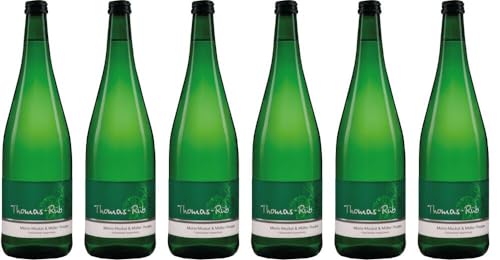 6x Morio-Muskat & Müller-Thurgau lieblich 2022 - Weingut Thomas-Rüb, Rheinhessen - Weißwein von Weingut Thomas-Rüb