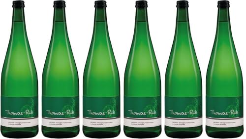 6x Müller-Thurgau halbtrocken 2022 - Weingut Thomas-Rüb, Rheinhessen - Weißwein von Weingut Thomas-Rüb