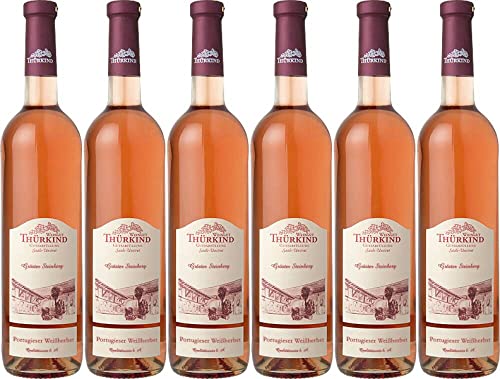 6x Portugieser Weißherbst 2022 - Weingut Thürkind, Saale-Unstrut - Rosé von Weingut Thürkind