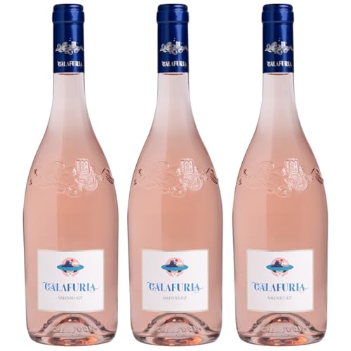 Tormaresca Antinori Calafuria Rosé Negroamaro Salento IGT Roséwein Wein Trocken Italien (3 x 0,75l) von Weingut Tormaresca