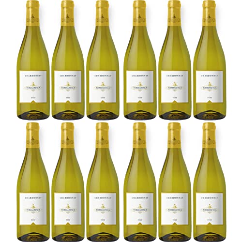 Tormaresca Antinori Chardonnay Puglia IGT Weißwein Wein Trocken Italien I Visando Paket (12 x 0,75l) von Weingut Tormaresca