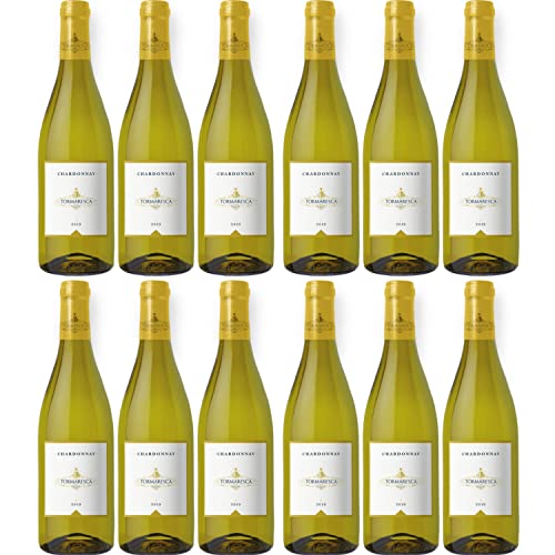 Tormaresca Antinori Chardonnay Puglia IGT Weißwein Wein Trocken Italien I Visando Paket (12 x 0,75l) von Weingut Tormaresca