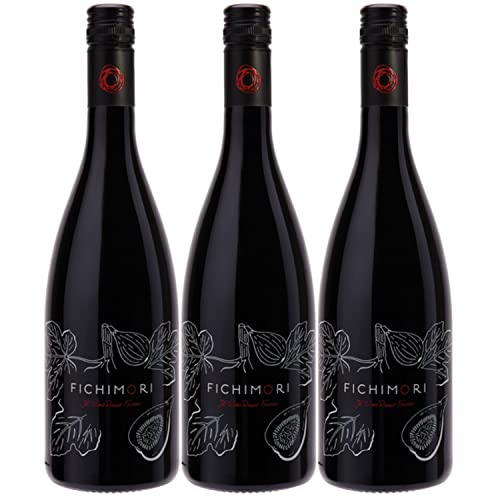 Tormaresca Antinori Fichimori Negroamaro Salento IGT Rotwein Wein Trocken Italien I Visando Paket (3 x 0,75l) von Weingut Tormaresca