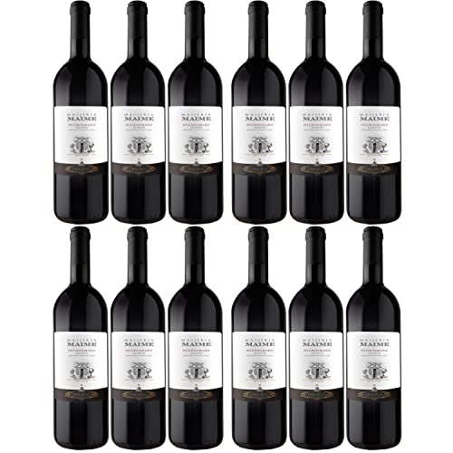 Tormaresca Antinori Masseria Maime Salento IGT Rotwein Wein Trocken Italien I Visando Paket (12 x 0,75l) von Weingut Tormaresca