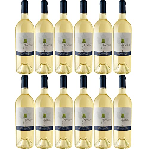 Tormaresca Antinori Roycello Fiano Salento IGT Weißwein Wein Trocken Italien I Visando Paket (12 x 0,75l) von Weingut Tormaresca