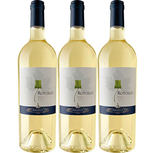 Tormaresca Antinori Roycello Fiano Salento IGT Weißwein Wein Trocken Italien I Visando Paket (3 x 0,75l) von Weingut Tormaresca