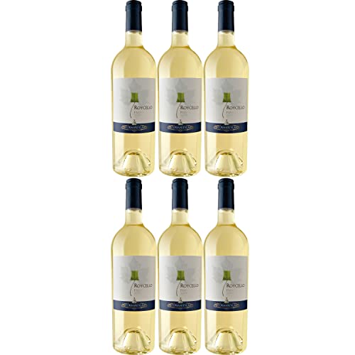 Tormaresca Antinori Roycello Fiano Salento IGT Weißwein Wein Trocken Italien I Visando Paket (6 x 0,75l) von Weingut Tormaresca