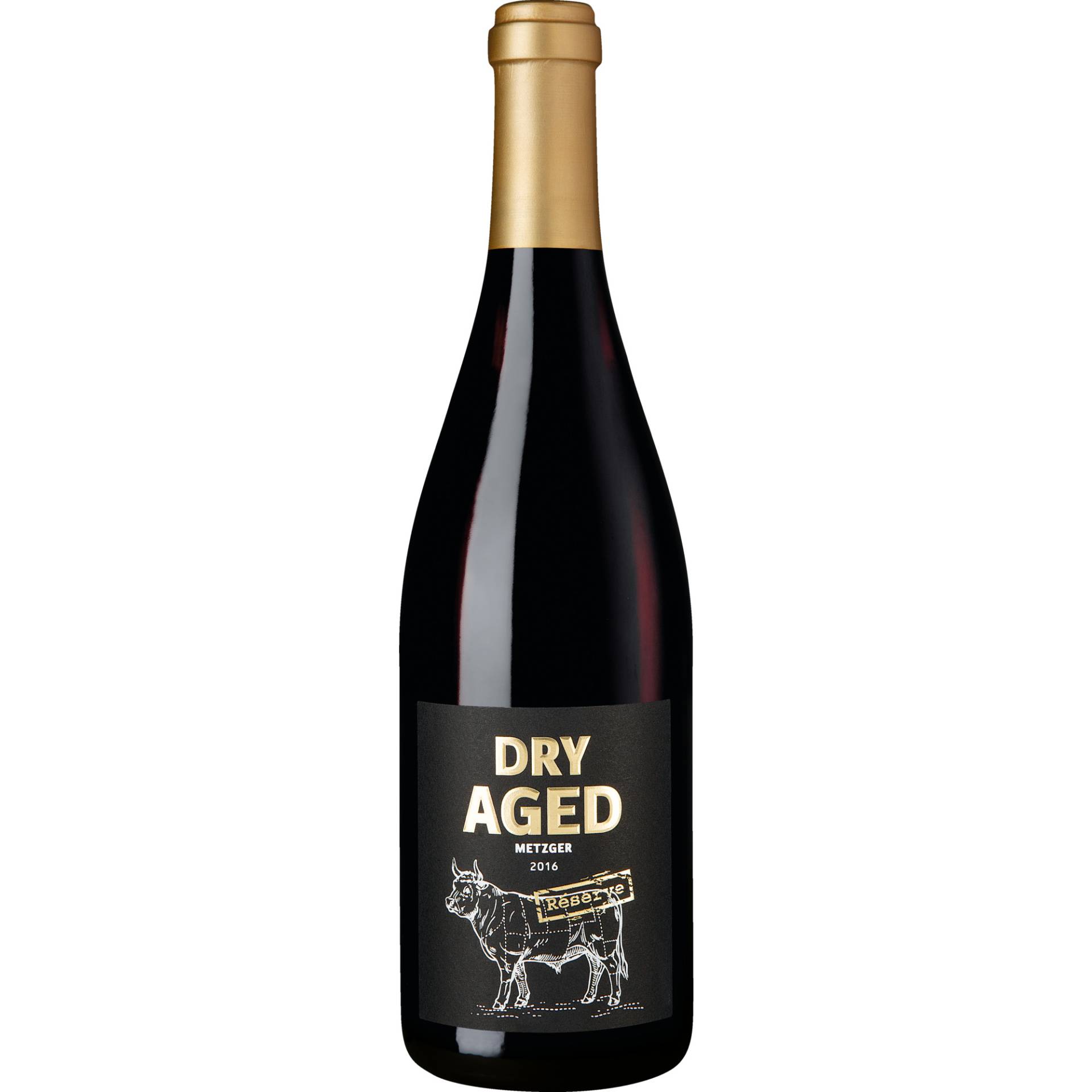 Filet Dry Aged Rot Réserve, Trocken, Pfalz, Pfalz, 2016, Rotwein Filet Dry Aged Rot Réserve, Trocken, Pfalz, Pfalz, 2016, Rotwein von Weingut Uli Metzger, D - 67269 Grünstadt