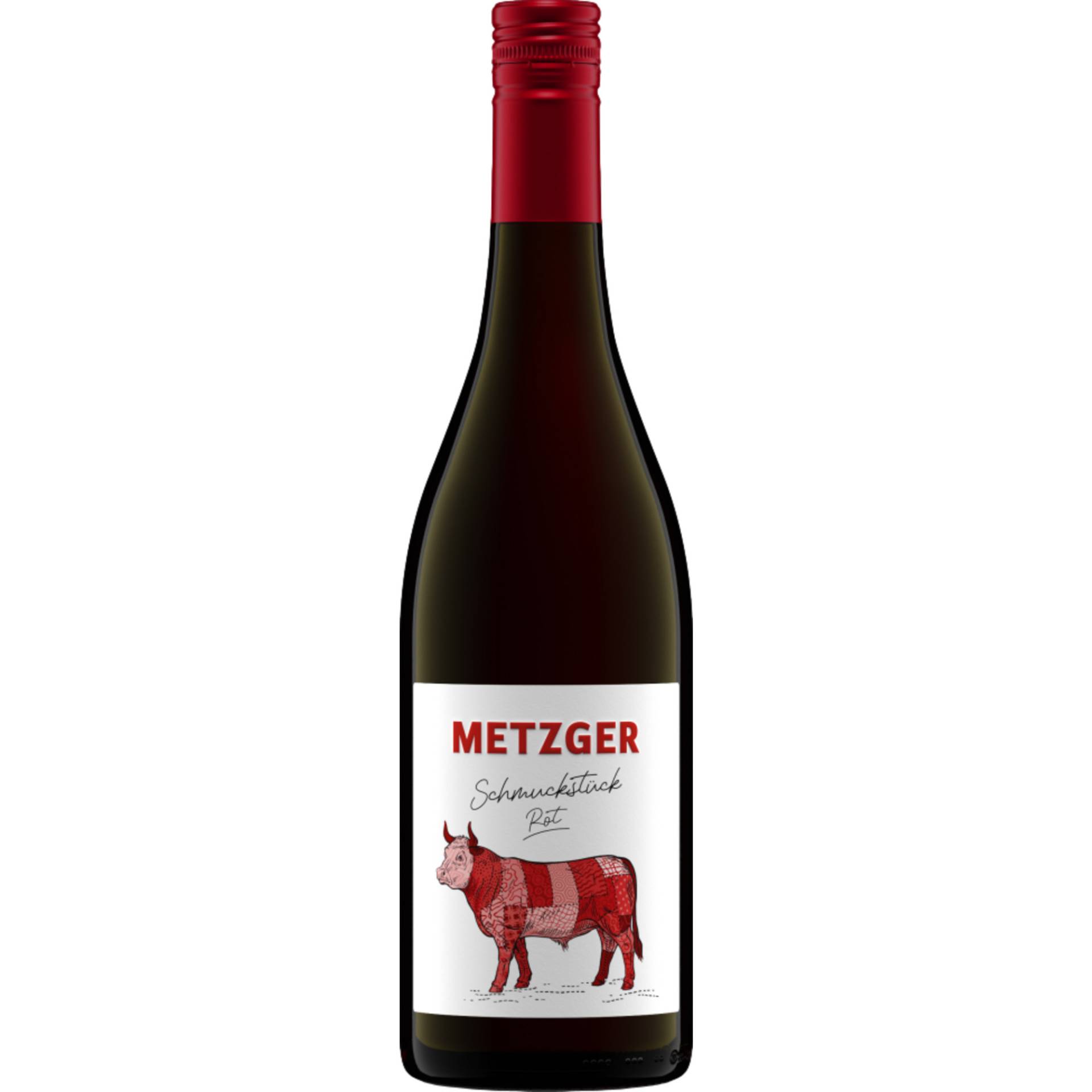Metzger Schmuckstück Rot, Halbtrocken, Pfalz, Pfalz, 2020, Rotwein Metzger Schmuckstück Rot, Halbtrocken, Pfalz, Pfalz, 2020, Rotwein von Weingut Uli Metzger - Langgasse 32, 67269 Grünstadt - Deutschland