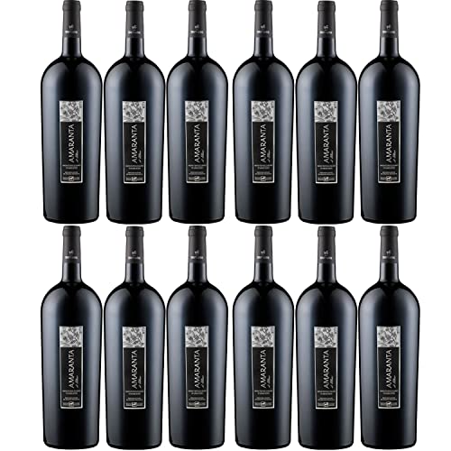 Tenuta Ulisse AMARANTA Montepulciano d'Abruzzo Magnum - Rotwein Wein Trocken DOP Italien I Versanel Paket (12 x 1.5l) von Weingut Ulisse