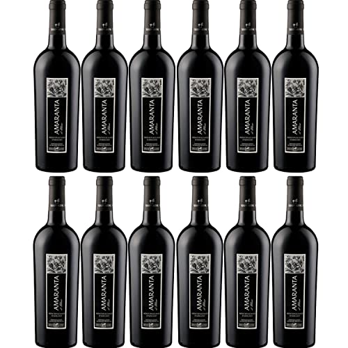 Tenuta Ulisse AMARANTA Montepulciano d'Abruzzo Rotwein Wein Trocken DOP Italien I Versanel Paket (12 x 0,75l) von Weingut Ulisse