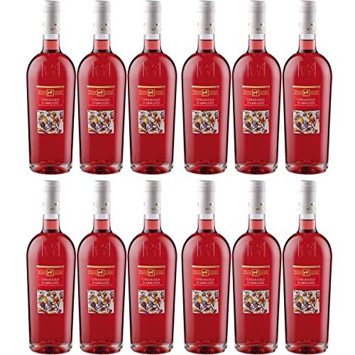 Tenuta Ulisse Cerasuolo d'Abruzzo Roséwein Wein Trocken DOP Italien I Versanel Paket (12 Flaschen) von Weingut Ulisse