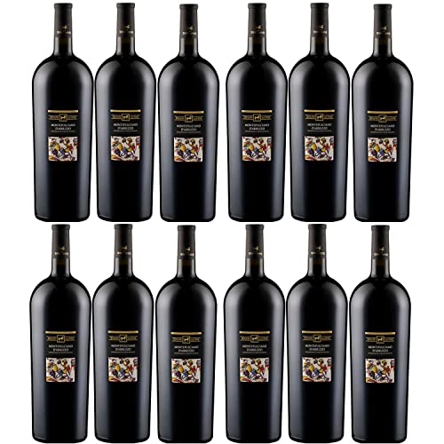 Tenuta Ulisse Montepulciano d'Abruzzo Magnum Rotwein Wein Trocken DOP Italien I Versanel Paket (12 x 1.5l) von Weingut Ulisse